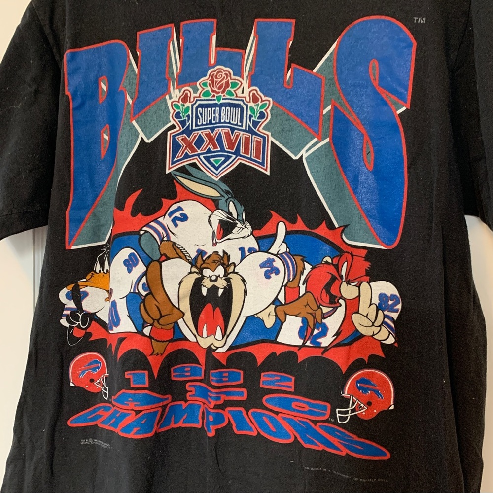 Vintage 1992 Buffalo Bills Super Bowl tshirt